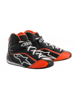 Alpinestars Tech-1 K S (kinderschoenen) ZWART/WIT/FLUO ORANJE