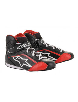 Alpinestars Tech-1 K S (kinderschoenen) ZWART/WIT/ROOD