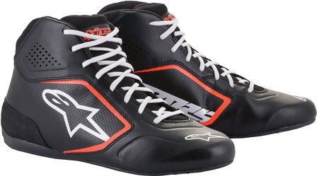 Alpinestars Tech-1 K V2 Start zwart / rood fluor