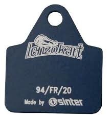 Lenzo/Luxor Mini kart remblok Medium blauw
