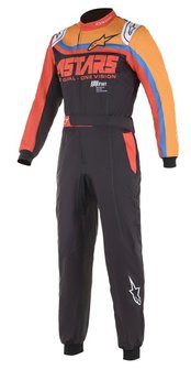 Alpinestars KMX-9 v2 Graphic Zwart/Oranje