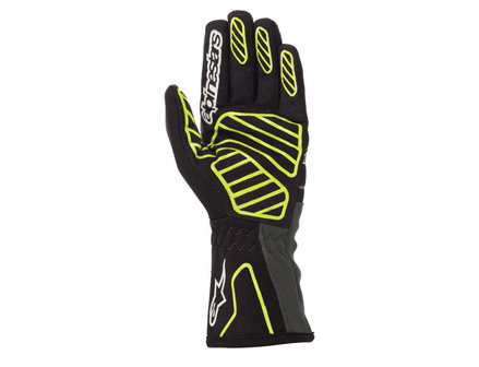 Alpinestars Tech 1-K V2 glove zwart / fluor geel