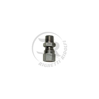 RR aansluit nippel remslang recht 1/8-6/4MM