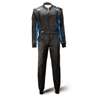 Speed 2 lagen Overall RS-2 Silverstone zwart/blauw