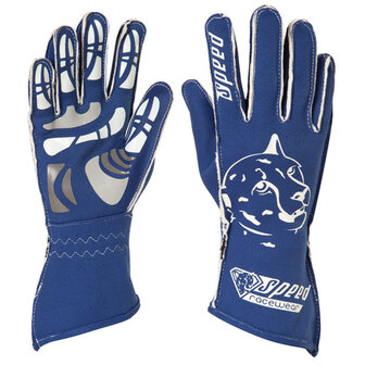 Speed handschoenen Melbourne G-2 Blauw/wit