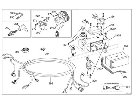 Iame X30 start knop