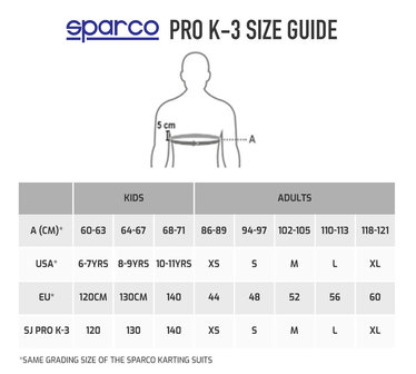 Sparco SJ Pro K3 body protector