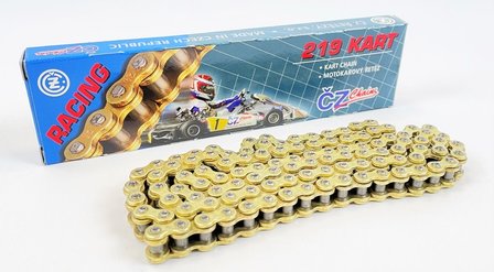 CZ racing Gold ketting 219 (goede kwaliteit)