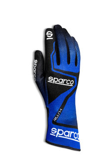 Sparco Rush kart handschoenen blauw