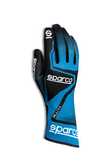 Sparco Rush kart handschoenen licht blauw