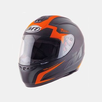 MT Helmets Thunder 2 Squad Zwart / oranje