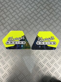 Sturgis Racing Tank Stickers