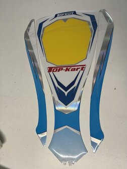 Top Kart sticker front schild KG MK14