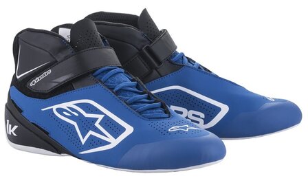 Alpinestars Tech 1 K V2 shoes Blauw / zwart / wit