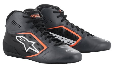 Alpinestars Tech-1 K V2 Start zwart / fluor oranje