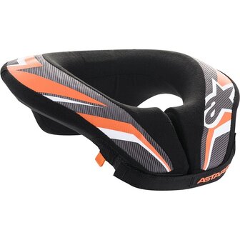 Alpinestars neck support kids zwart / oranje