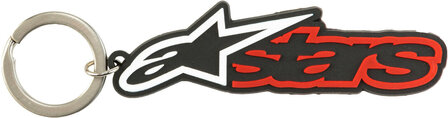 Alpinestars Logo sleutelhanger zwart/rood