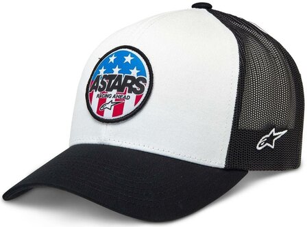 Alpinestars Highway trucker pet wit / zwart