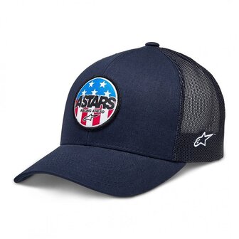 Alpinestars Highway trucker pet navy blauw