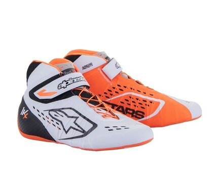 Alpinestars Tech-1 KX V2 Zwart / wit / fluor oranje