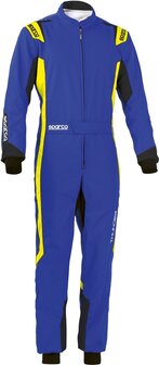 Sparco thunder overall blauw / geel