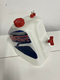 Top Kart tank 8.7 liter met stickers