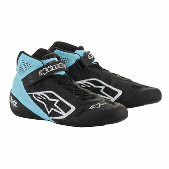 Alpinestars Tech-1 KZ zwart / Turquoise