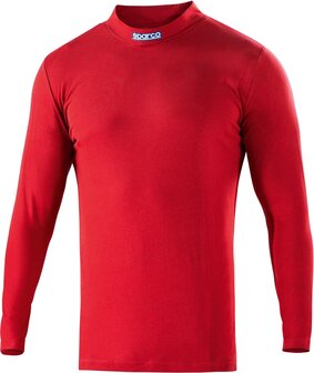 Sparco B-rookie ondershirt Rood lange mouwen