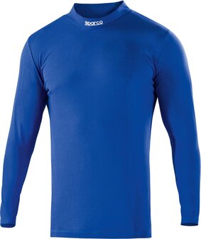 Sparco B-rookie ondershirt Blauw lange mouwen