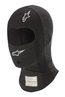 Alpinestars ZX Evo V2 balaclava zwart / antraciet FIA 8856-2018