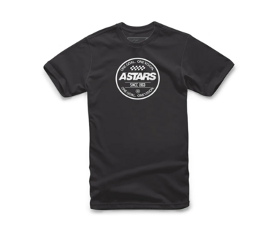 Alpinestars Circle trackT-shirt Zwart / wit