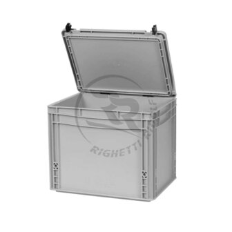 RR Opslag box plastic met sluitbare deksel binnen maten 37x27x19.7cm