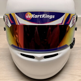 KartKings viziersticker - Arai