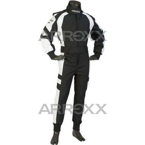 Arroxx Level 2 Xbase overall Zwart / wit