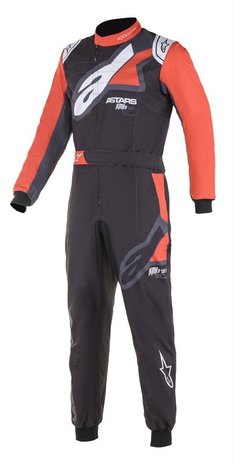 Alpinestars KMX-9 v2 Graphic ZWART/FLUO ORANJE