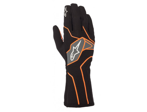 Alpinestars Tech 1-K V2 glove zwart / fluor oranje