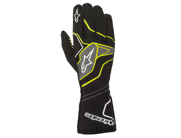 Alpinestars Tech 1 KX V2 Zwart / fluor geel