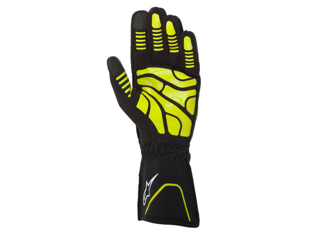 Alpinestars Tech 1 KX V2 Zwart / fluor geel