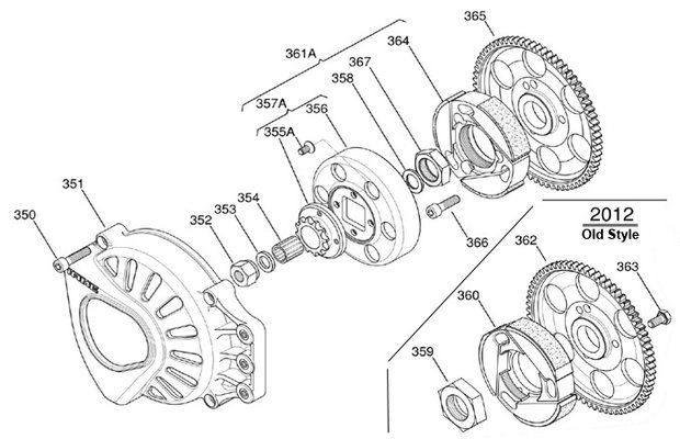 Iame X30 Koppeling ring