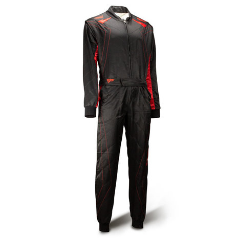 Speed 2 lagen Overall RS-2 Silverstone zwart/rood