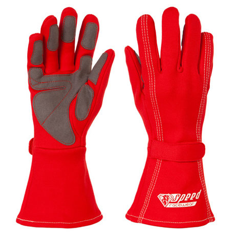 Speed handschoenen Auckland G-1 Rood