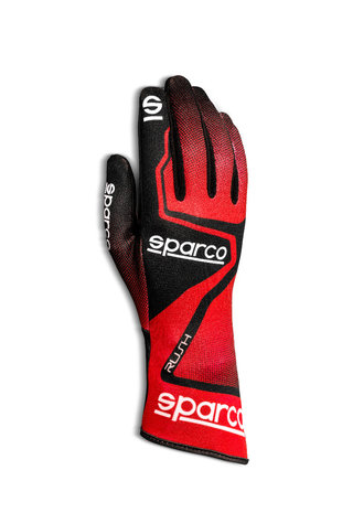 Sparco Rush kart handschoenen rood / zwart