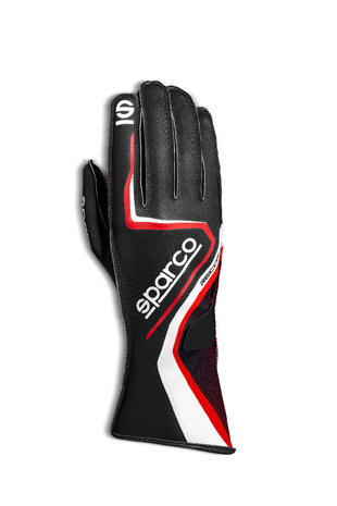 Sparco record kart handschoenen zwart/rood