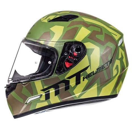 MT Helmets Mungello leopard military groen