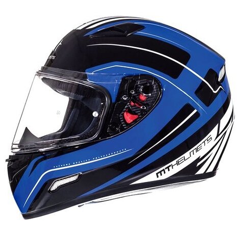 MT Helmets Mungello marker zwart / blauw