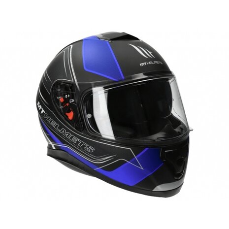 MT Helmets Thunder 3 SV matt zwart/blauw