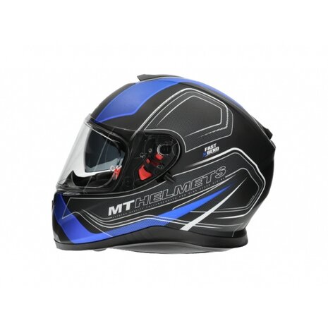 MT Helmets Thunder 3 SV matt zwart/blauw