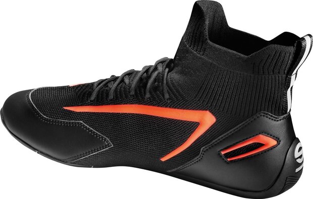 Sparco Gaming shoes Hyperdrive zwart / fluor rood