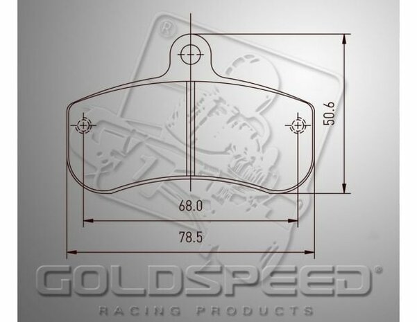 Goldspeed remblok set Haase Runner