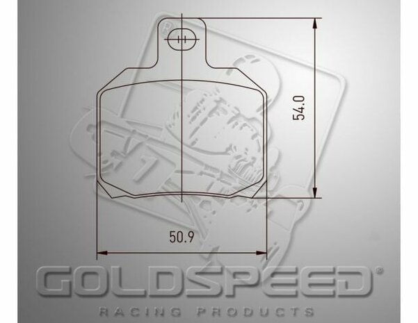 Goldspeed remblok set CRG TYPE > 03 REAR (14184)